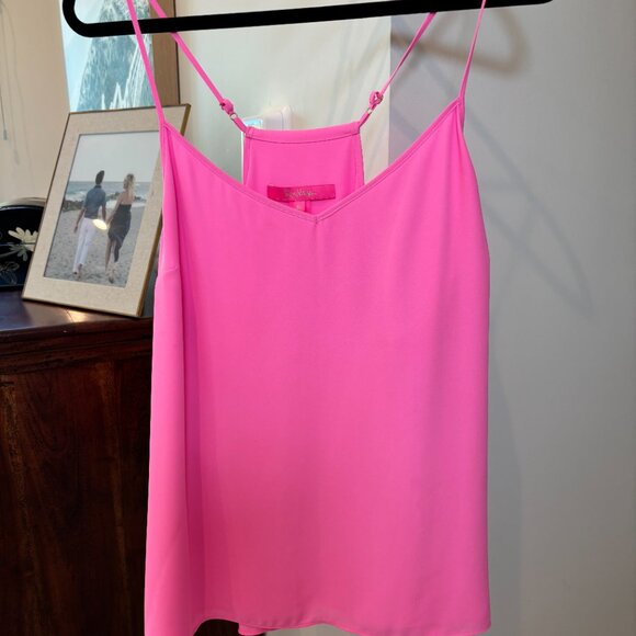 Lily Pulitzer Dusk Top, Hot Pink, XL - Picture 5 of 7